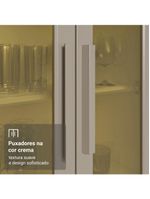 Armário De Cozinha Completa 100% Mdf 310 Cm Smart Madesa 03 Branco/rustic/crema