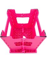 Banqueta Plástica Dobrável Rosa 220mm Vonder