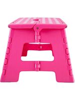 Banqueta Plástica Dobrável Rosa 220mm Vonder