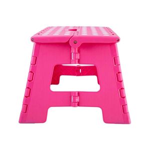 Banqueta Plástica Dobrável Rosa 220mm Vonder