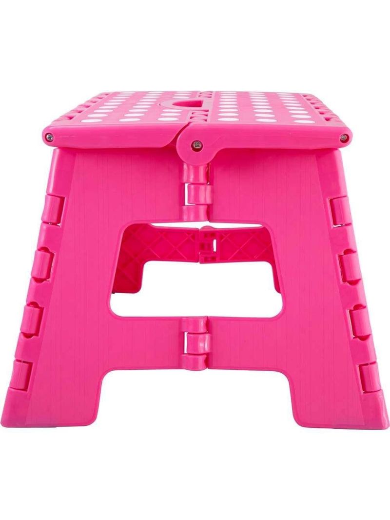 Banqueta Plástica Dobrável Rosa 220mm Vonder