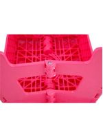 Banqueta Plástica Dobrável Rosa 220mm Vonder