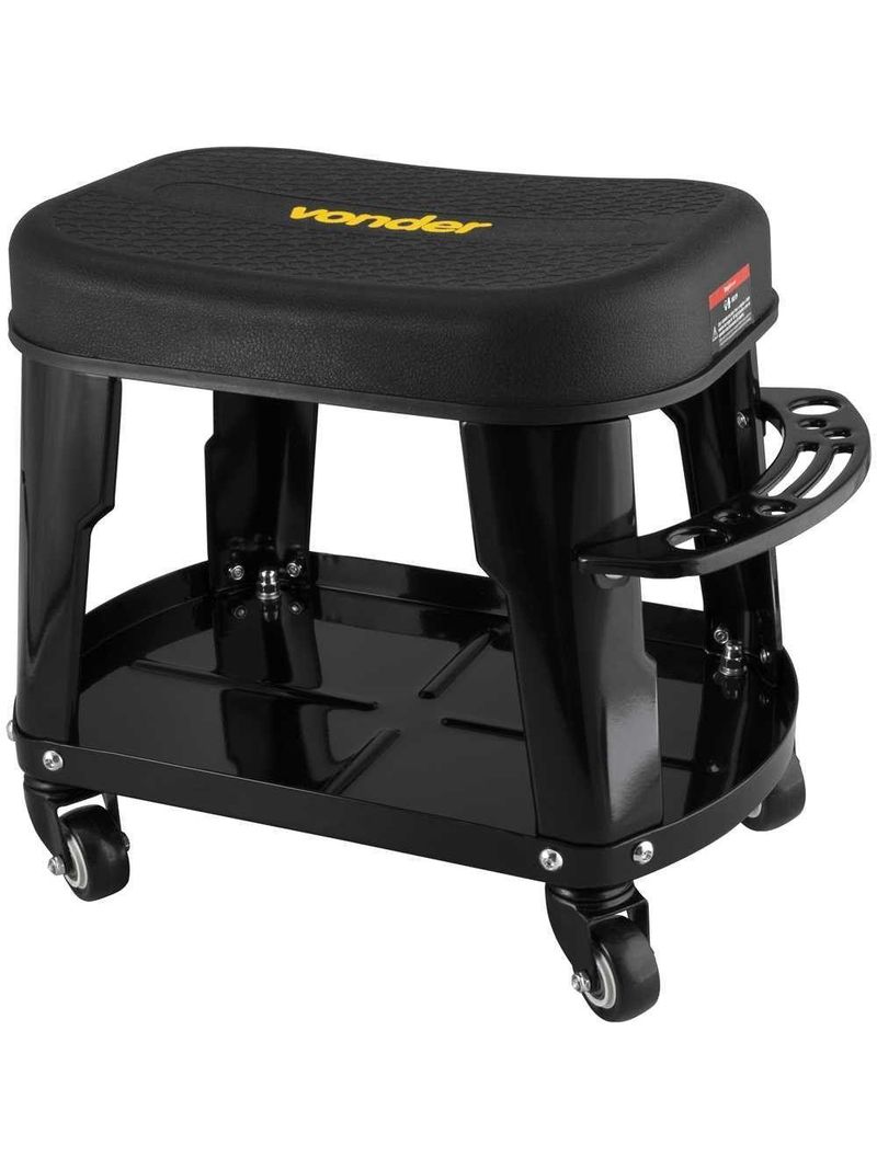 Banqueta Para Mecanico Com Porta Ferramentas Vonder