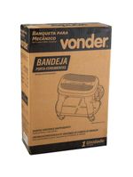 Banqueta Para Mecanico Com Porta Ferramentas Vonder
