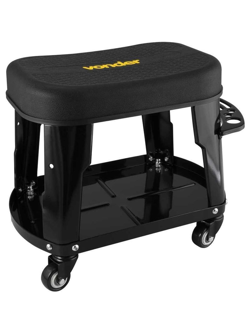 Banqueta Para Mecanico Com Porta Ferramentas Vonder