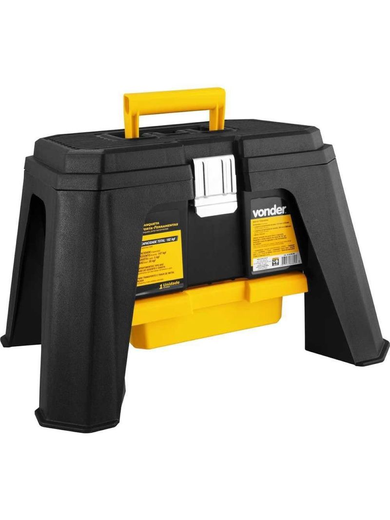 Banqueta Plástica Porta-ferramentas Vonder