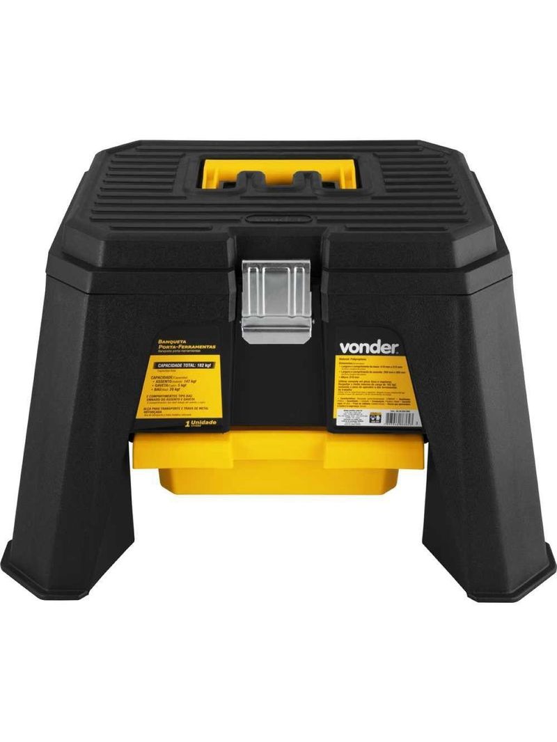 Banqueta Plástica Porta-ferramentas Vonder