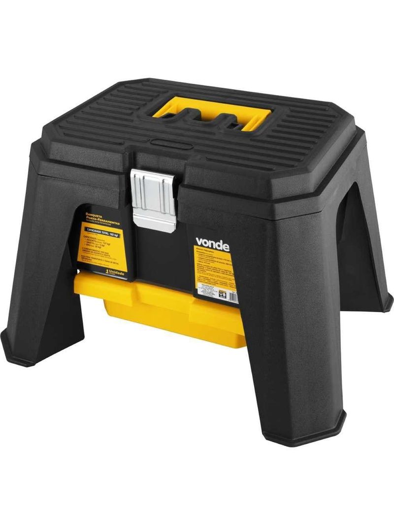 Banqueta Plástica Porta-ferramentas Vonder