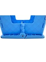 Banqueta Plástica Dobrável Azul 220mm Vonder