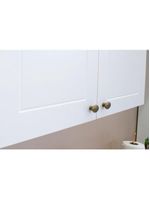 Cozinha Modulada Completa Americana 10 Peças 3 Aéreos + 3 Balcões + 2 Paneleiros + 2 Complementos C5p36 Cinza