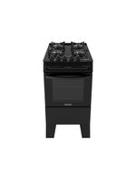 Fogão Itatiaia Electra Glass Pluss Piso 4 Bocas Preto Mesa De Vidro Bivolt (3700000484)