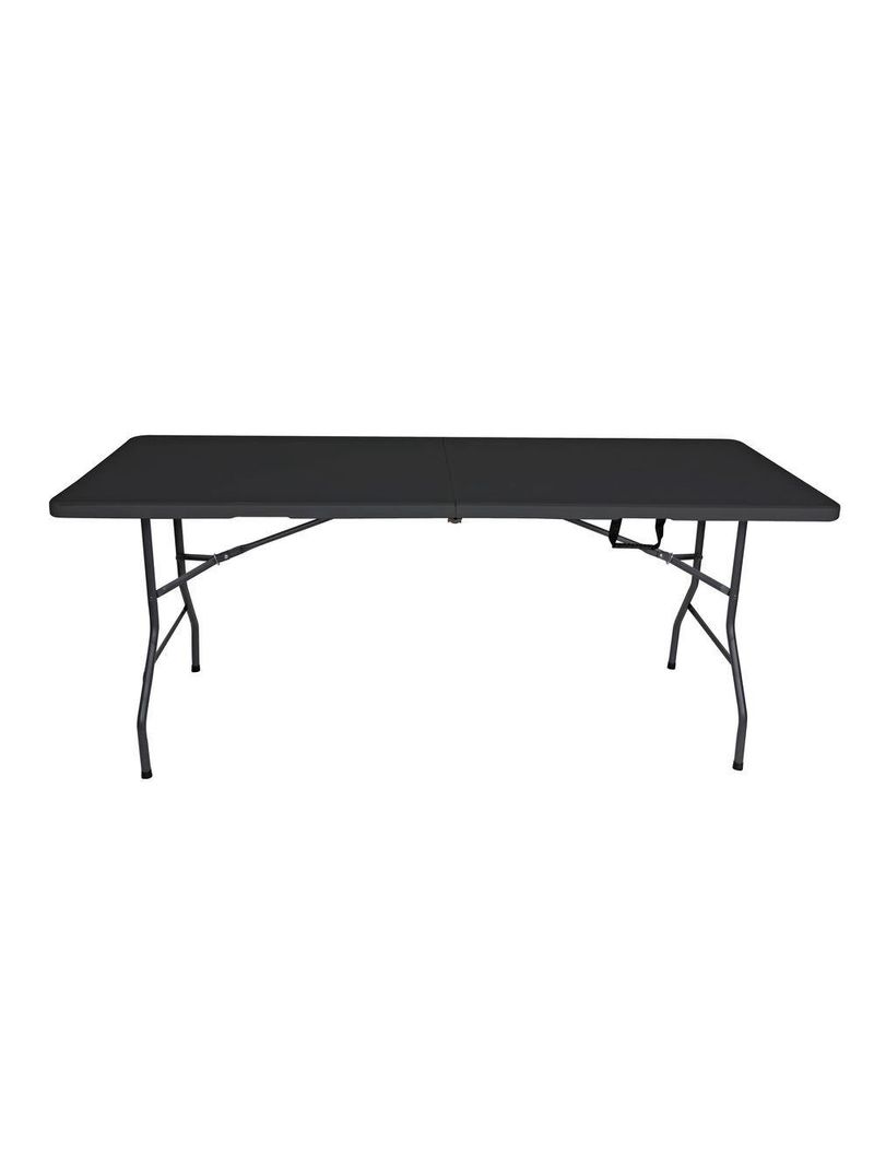 Mesa Dobrável Gallant Vira Maleta Portátil 1,80m Preto com Alça (GMD22A01A-PT)