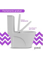 Vaso Sanitário Monobloco Porcê Maximus Privada Com Assento Branco (PVS50MBSFA-BR)