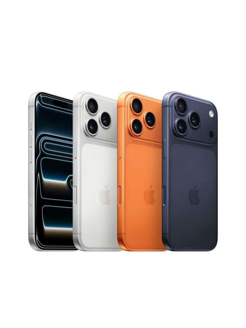 Apple iphone 17 pro 256gb 6,3" 48mp laranja-cósmico