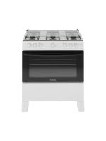 Fogão Itatiaia Star New Piso 6 Bocas Branco Mesa de Inox Bivolt 3700000473