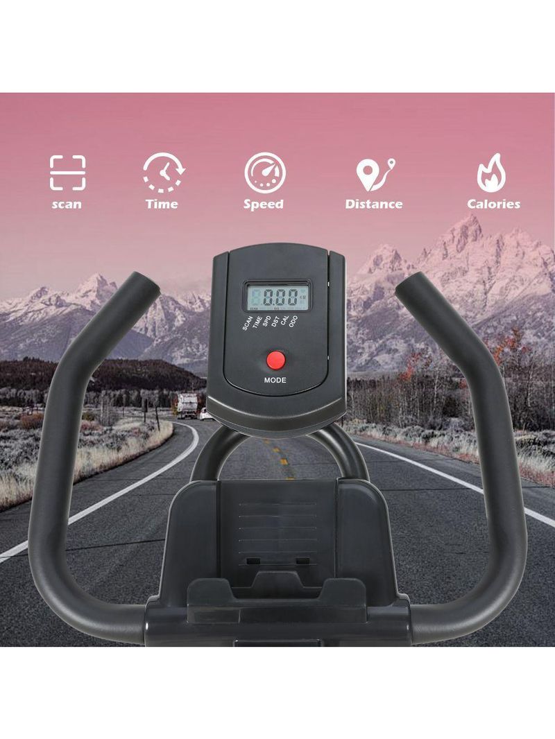 Bicicleta Spinning Mecânica Wonderfit Go Vermelha Roda de Inercia 4kg (WSB04HBTA-VM)