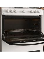 Fogão Itatiaia Star New Piso 6 Bocas Branco Mesa de Inox Bivolt 3700000473