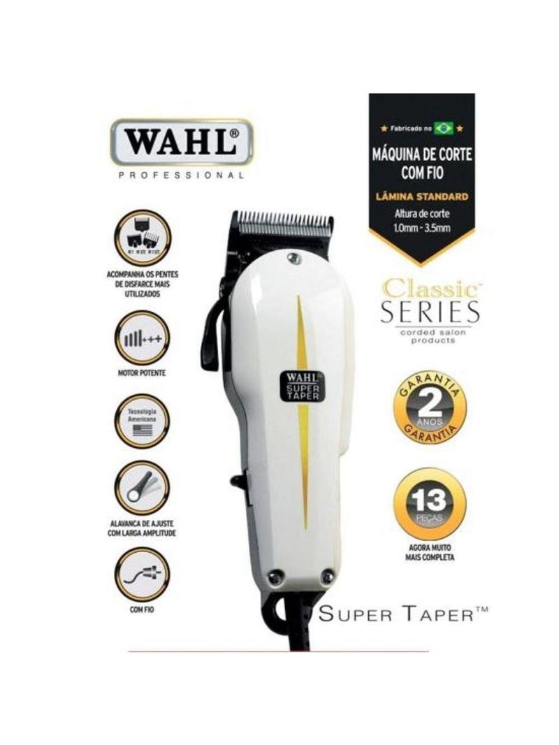 Máquina De Corte Wahl Super Taper 127V