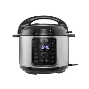 Panela de pressão elétrica black+decker pp900g gourmand gris 5l 900w inox