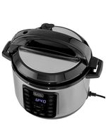 Panela de pressão elétrica black+decker pp900g gourmand gris 5l 900w inox