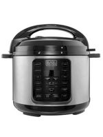 Panela de pressão elétrica black+decker pp900g gourmand gris 5l 900w inox