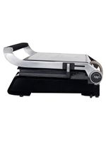 Grill elétrico black+decker g1500g gourmand gris 1500w abertura 180° chapas removíveis antiaderente inox