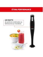 Mixer arno turbomix pro 3 em 1 mx31 400w – preto