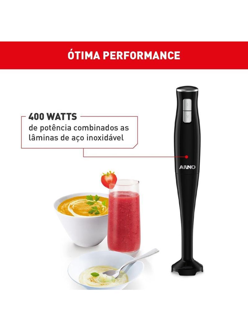 Mixer arno turbomix pro 3 em 1 mx31 400w – preto