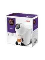 Máquina de café arno nescafé dolce gusto genio basic dgs1 multi bebidas, digital e automática - branca