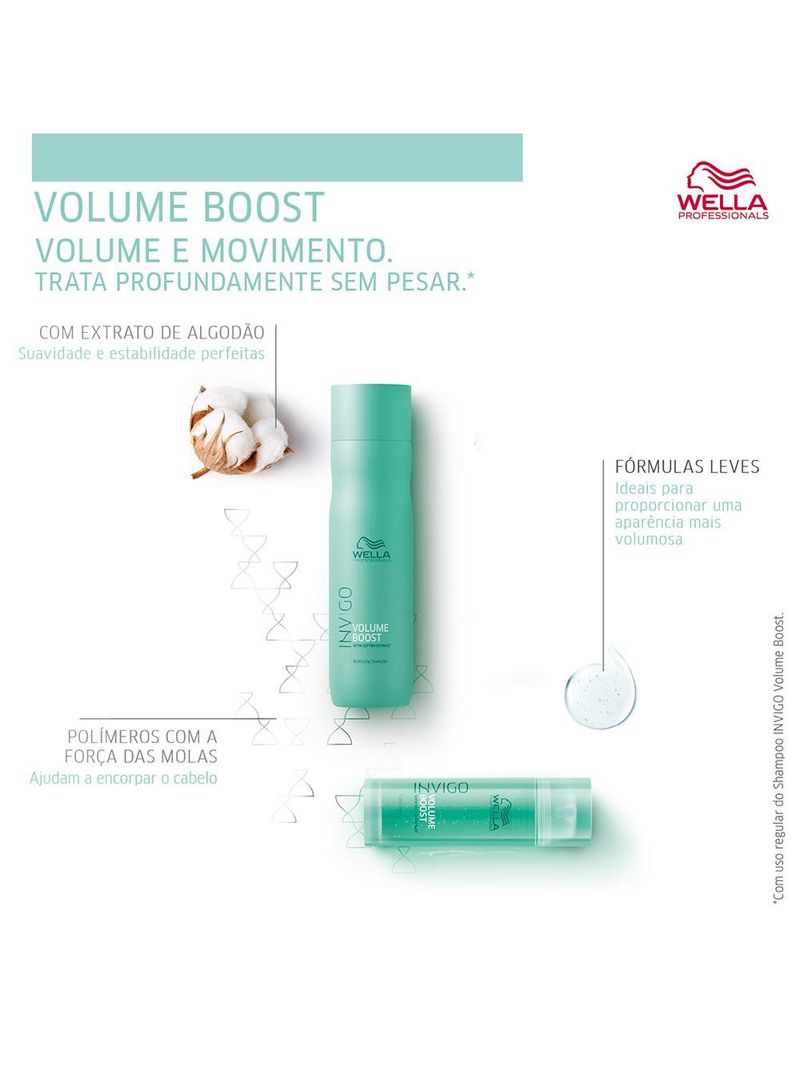 Wella professionals volume boost - shampoo