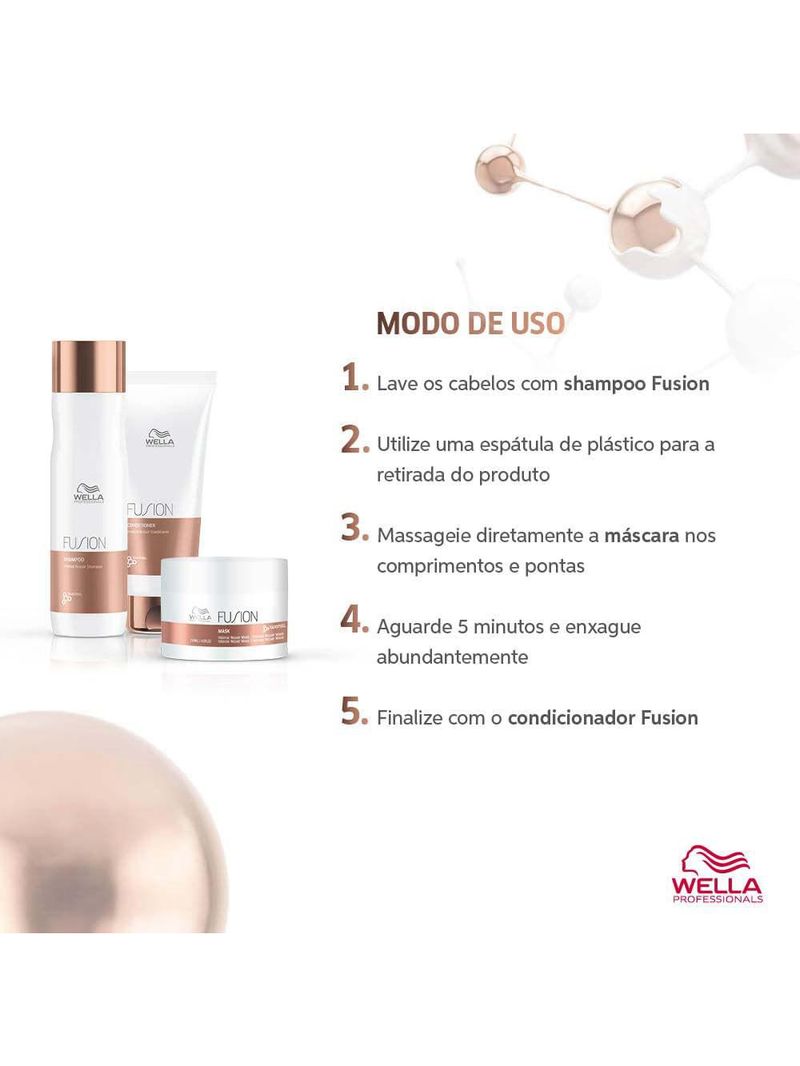 Wella professionals fusion - máscara capilar