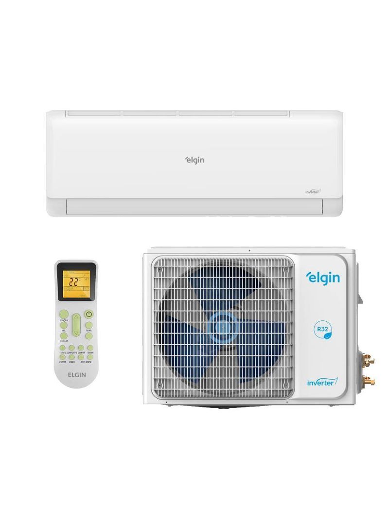 Ar Condicionado Split Elgin Eco Inverter II Wi-Fi 12000 BTUs Frio 220V HJFE12C2CD