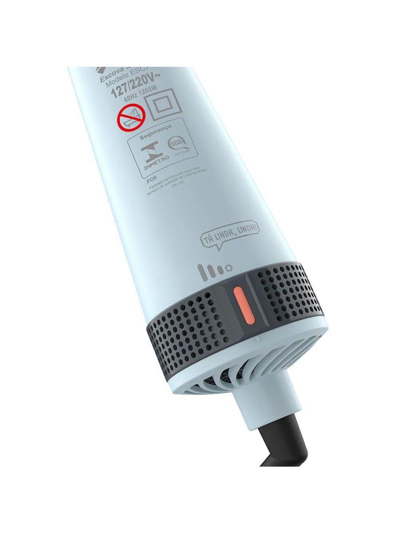 Escova Secadora Cadence Tô Pront@ 4 Em 1 Bivolt