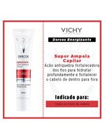 Super ampola capilar vichy - dercos energizante