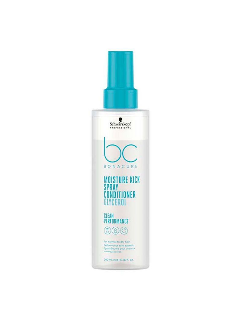 Schwarzkopf bc clean performance moisture kick - spray condicionante