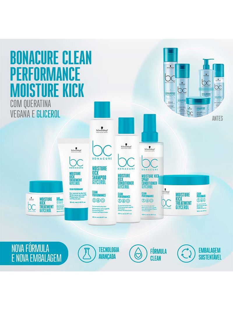 Schwarzkopf bc clean performance moisture kick - spray condicionante