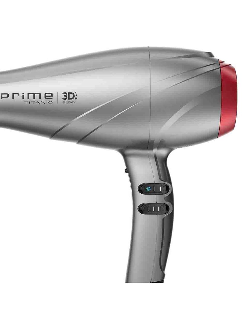 Secador de cabelo prime titânio 3d 2300w