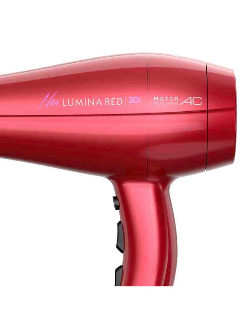 Secador de cabelo new lumina red 3d 2200w