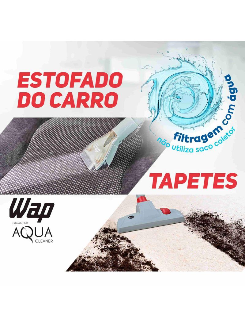 Extratora de sujeira wap aqua cleaner
