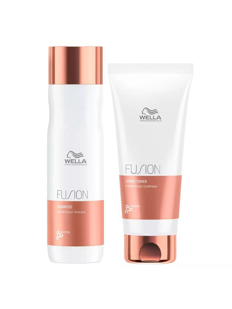 Kit wella professionals fusion - shampoo + condicionador