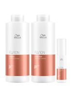Kit wella professionals fusion - shampoo + condicionador + tratamento