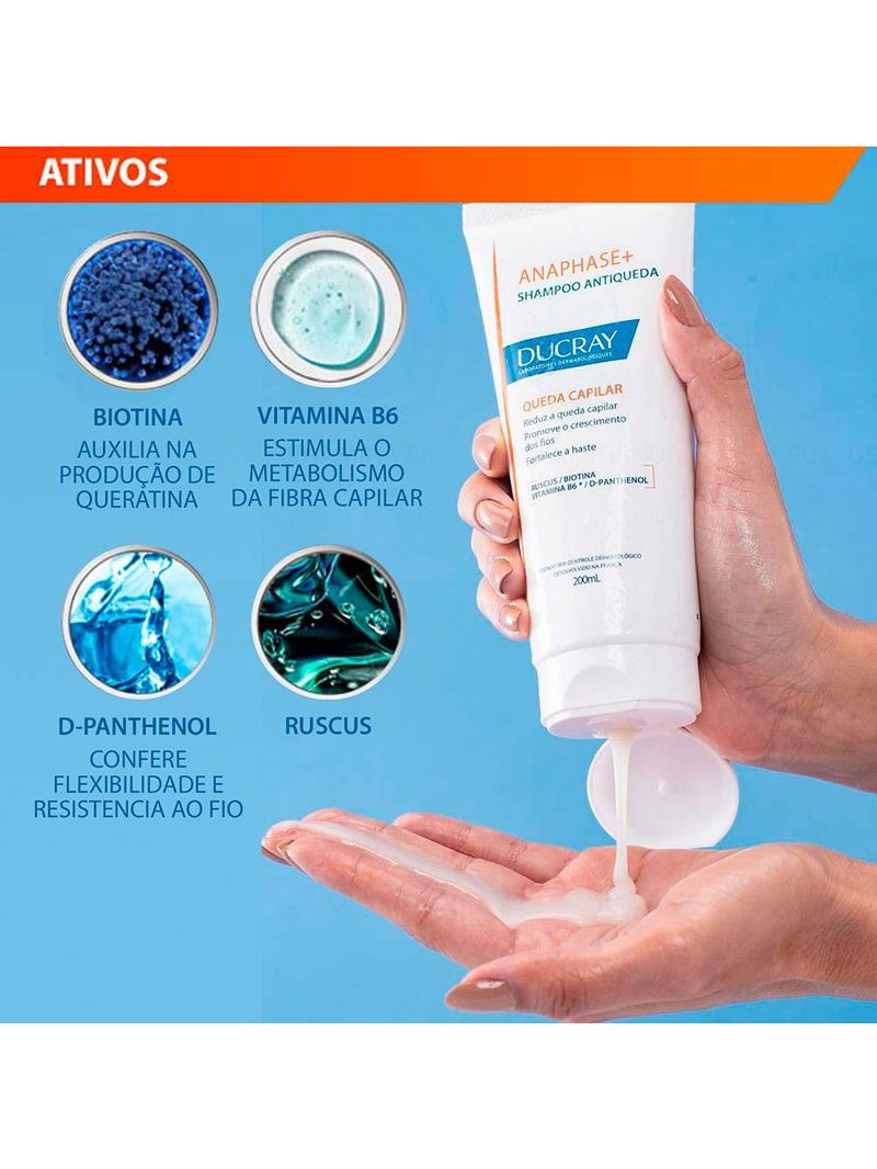 Ducray anaphase+ - shampoo antiqueda