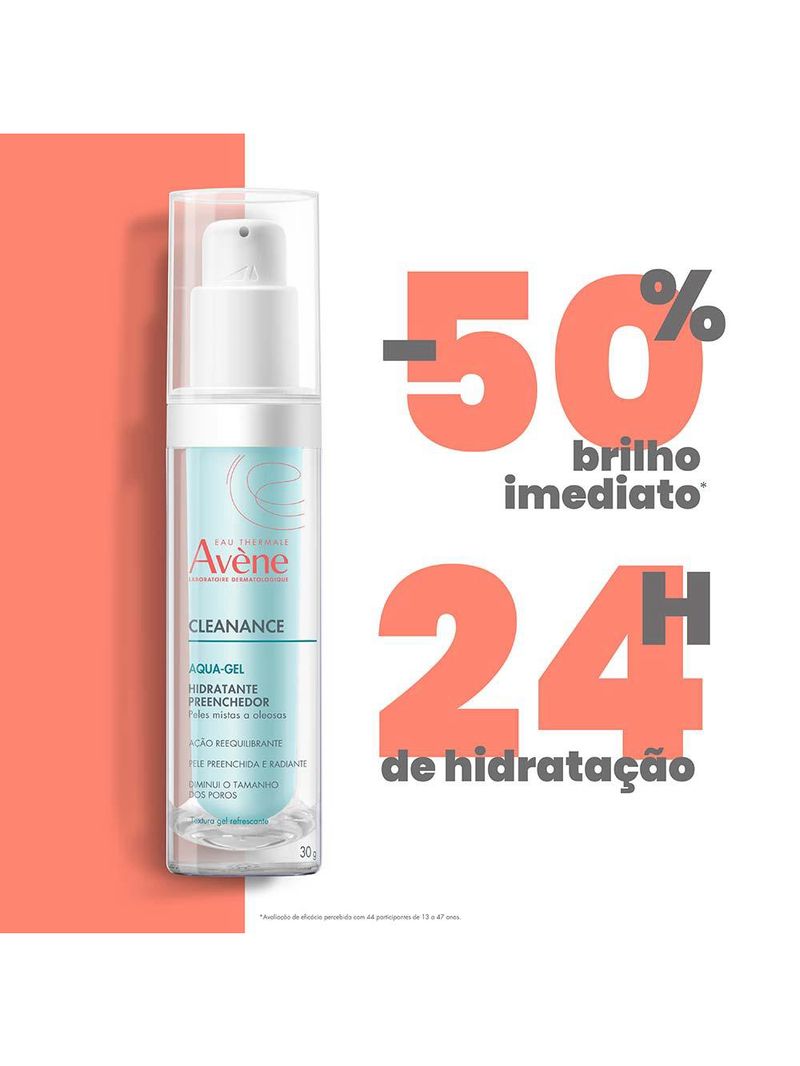 Hidratante facial eau thermale avène cleanance - aqua-gel
