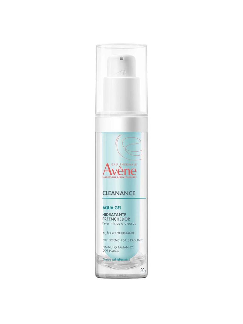 Hidratante facial eau thermale avène cleanance - aqua-gel