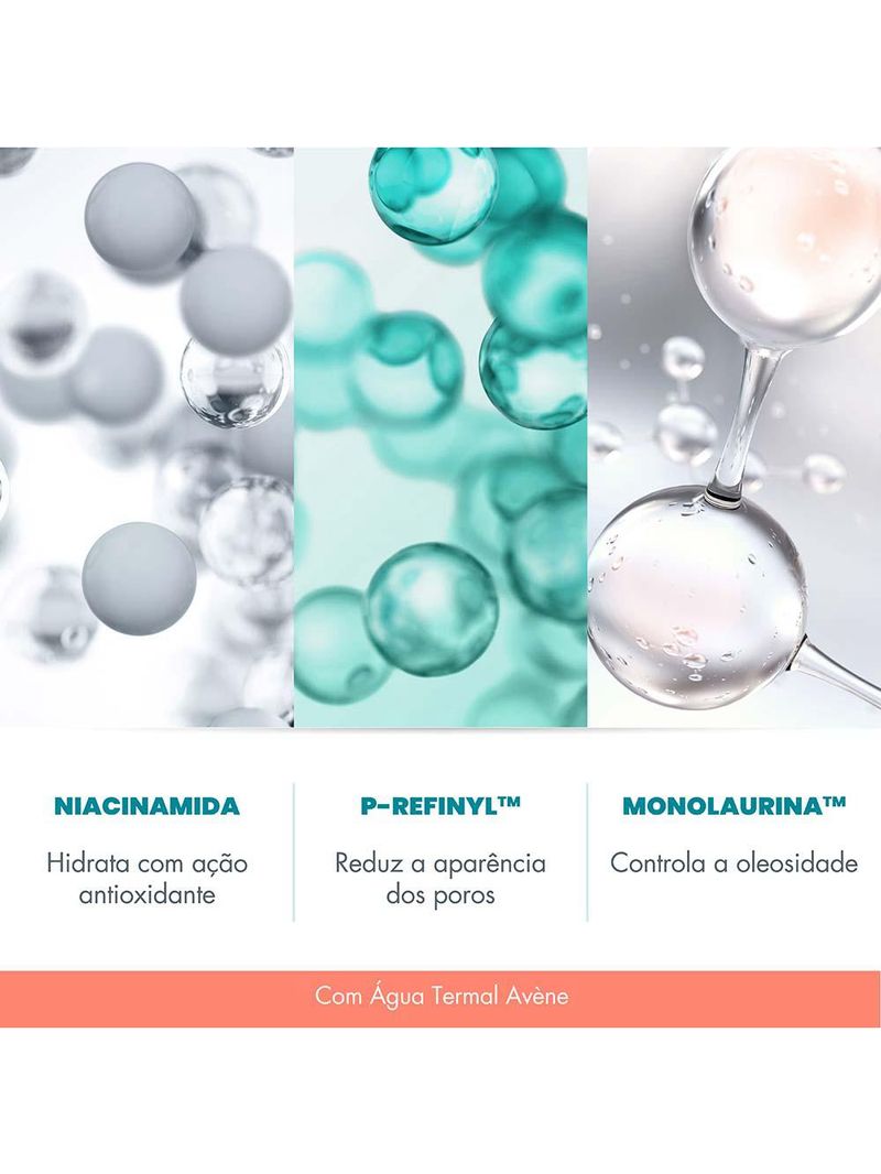 Hidratante facial eau thermale avène cleanance - aqua-gel