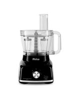 Multiprocessador de alimentos philco pmp1600p 9 em 1 com 2 velocidades + pulsar 1700w – preto