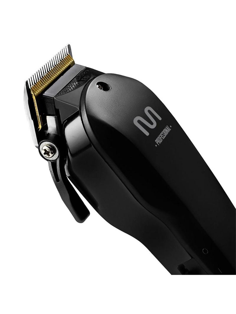 Cortador de cabelo profissional com lâmina titanium e acessórios 220v multi - eb037