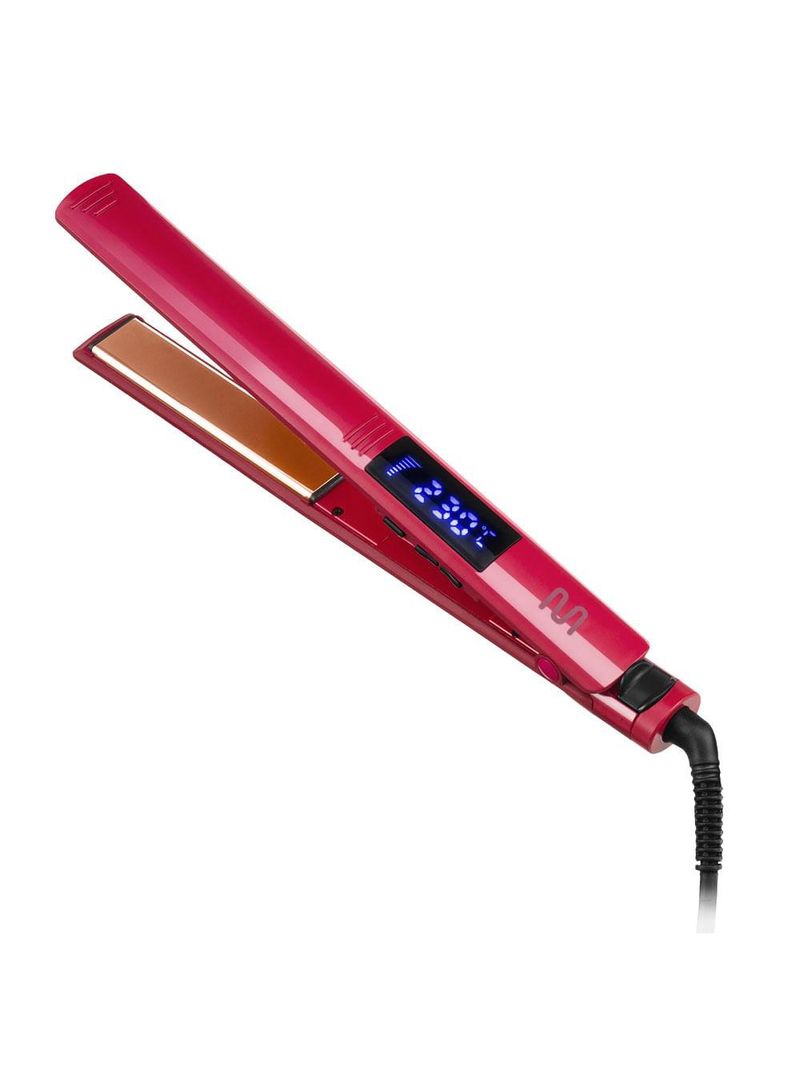 Prancha modeladora titanium com display digital de temperatura bivolt multi - eb149