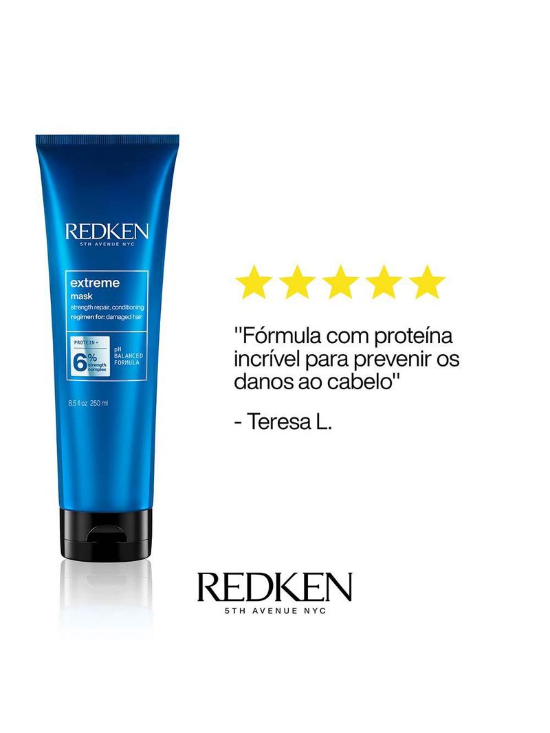 Redken extreme strength builder plus - máscara de reconstrução