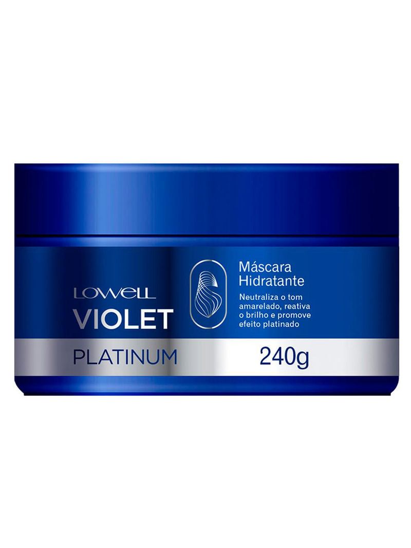 Lowell violet platinum - máscara matizadora